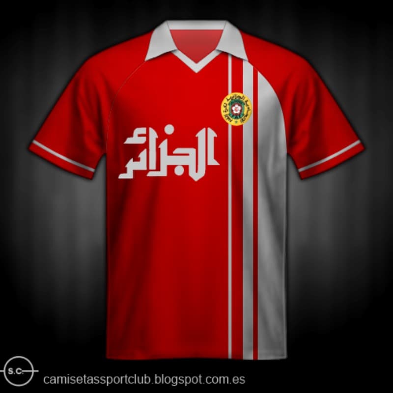 Algeria 1986 away kit