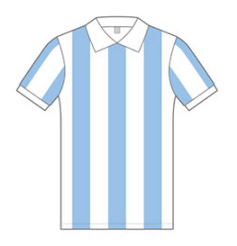 Argentina 1970 home kit