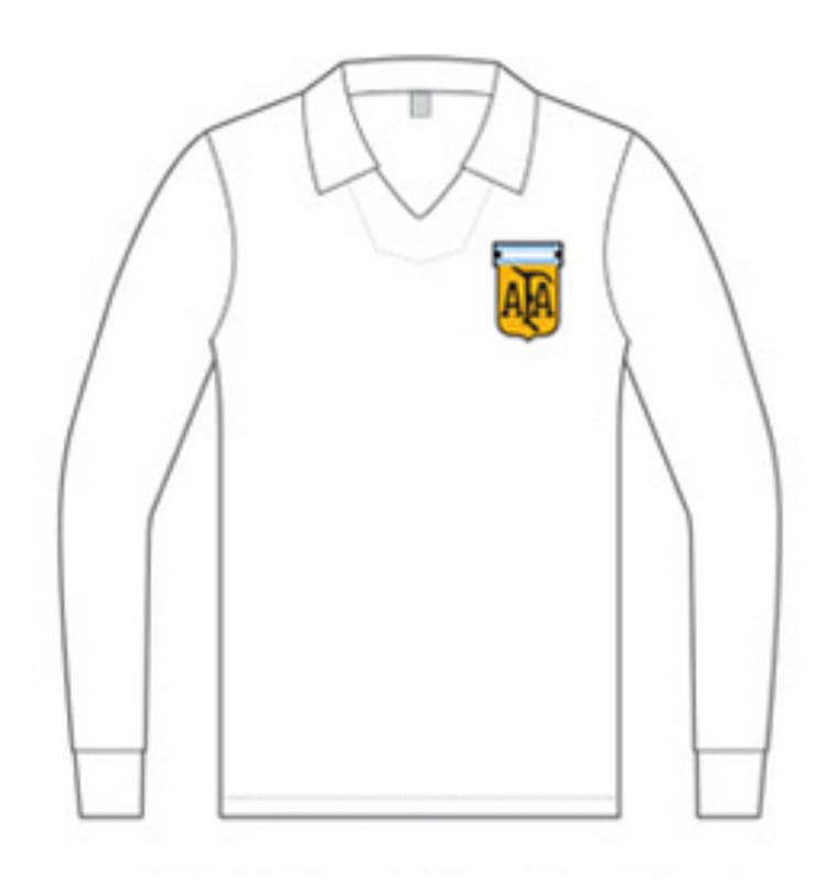 Argentina 1977 away kit
