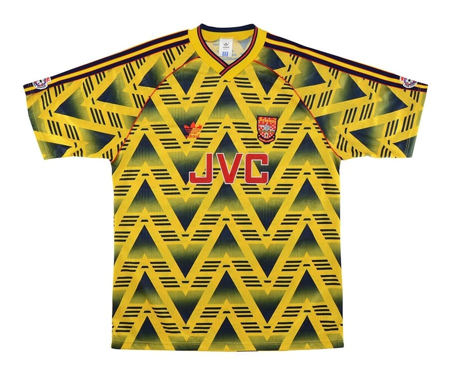 Arsenal FC 1991-1993 away kit