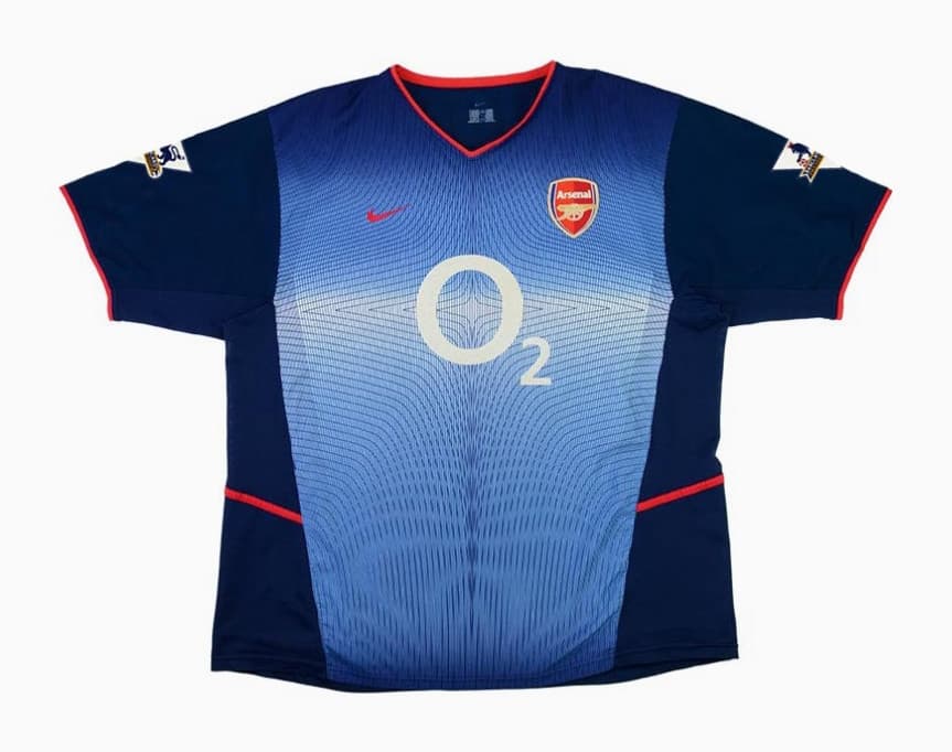 Arsenal FC 2002-2003 away kit