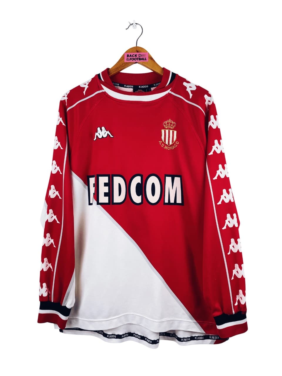 AS Monaco 1999-2000 home kit