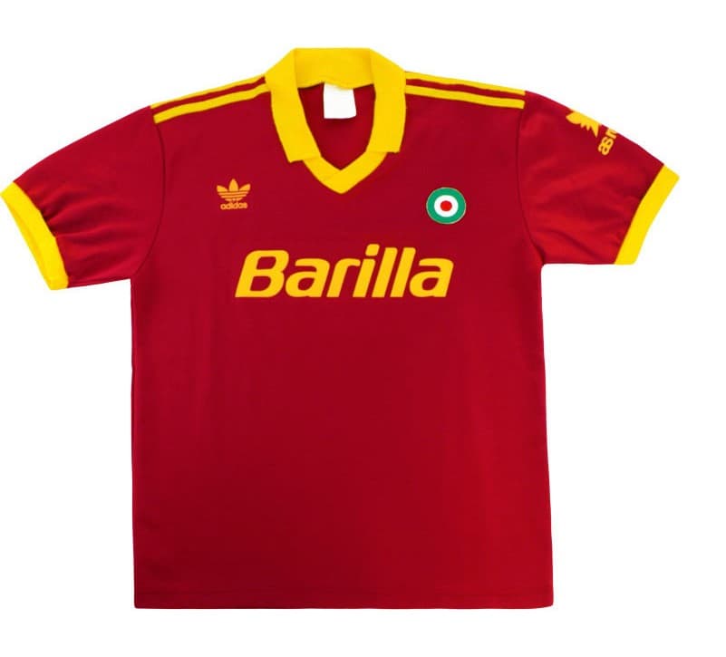 AS Roma 1991-1992 home kit