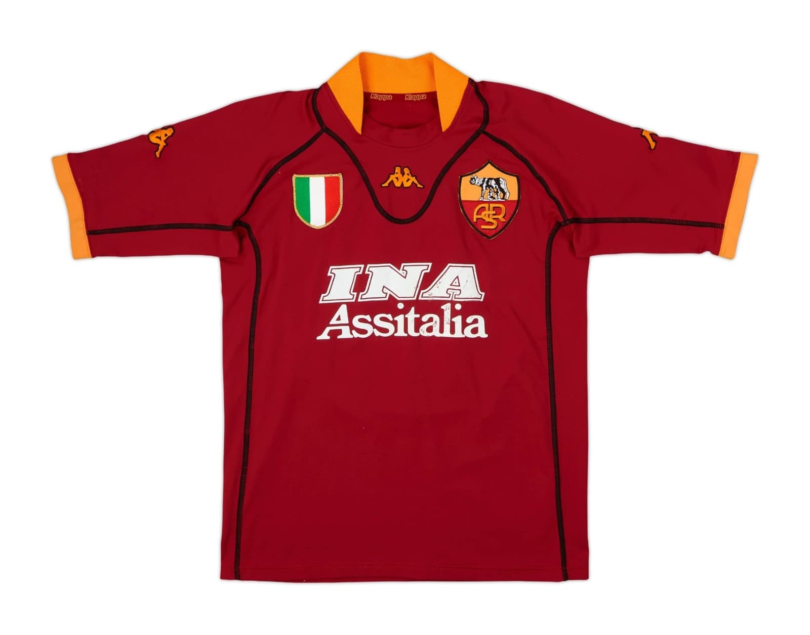 AS Roma 2001-2002 home kit