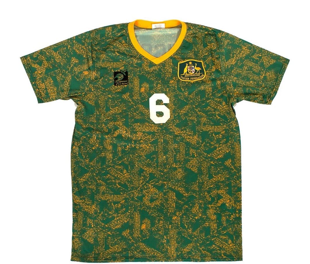 Australia 1990 away kit