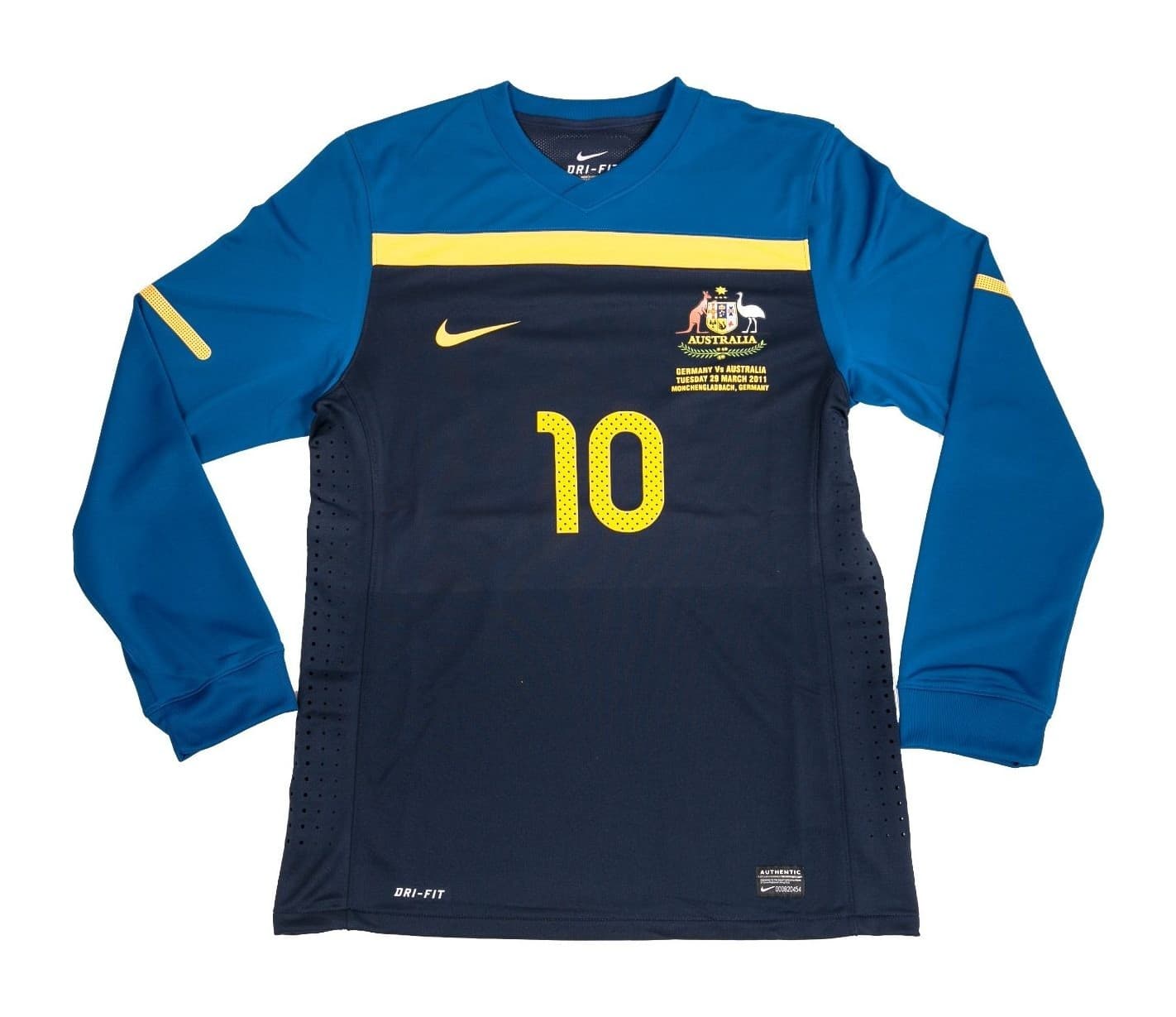 Australia 2010 away kit