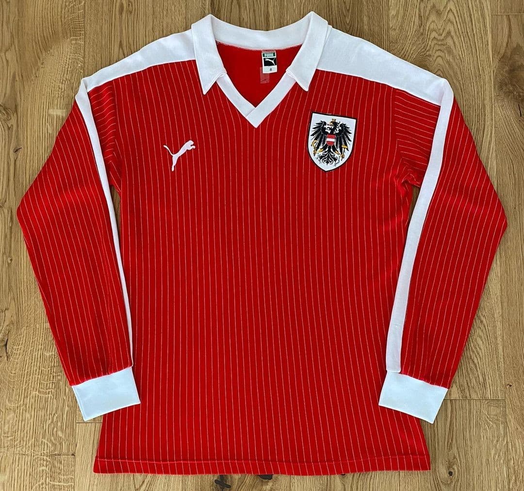 Austria 1983 away kit