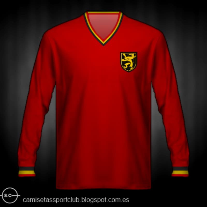 Belgium 1972 home kit