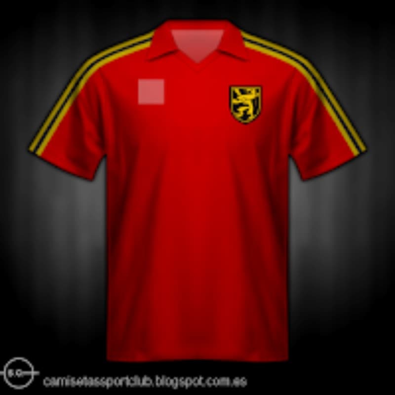 Belgium 1980 home kit