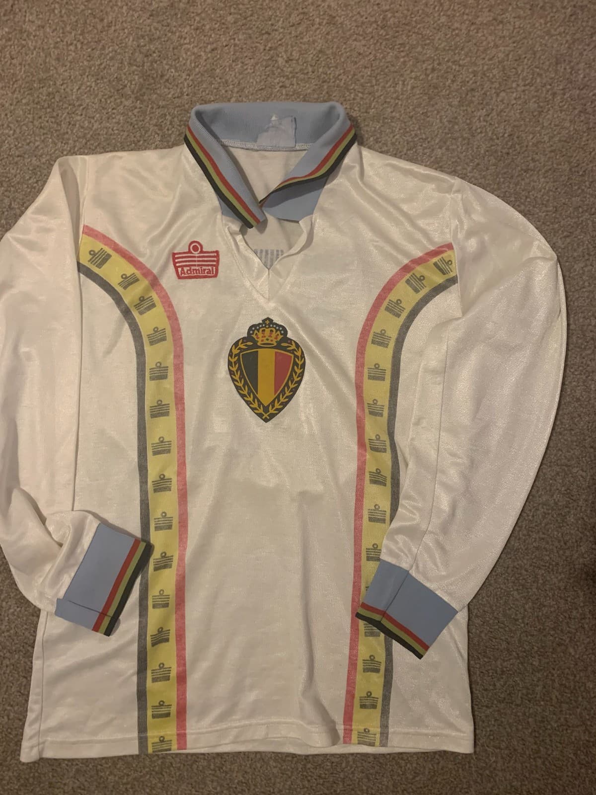Belgium 1982 away kit