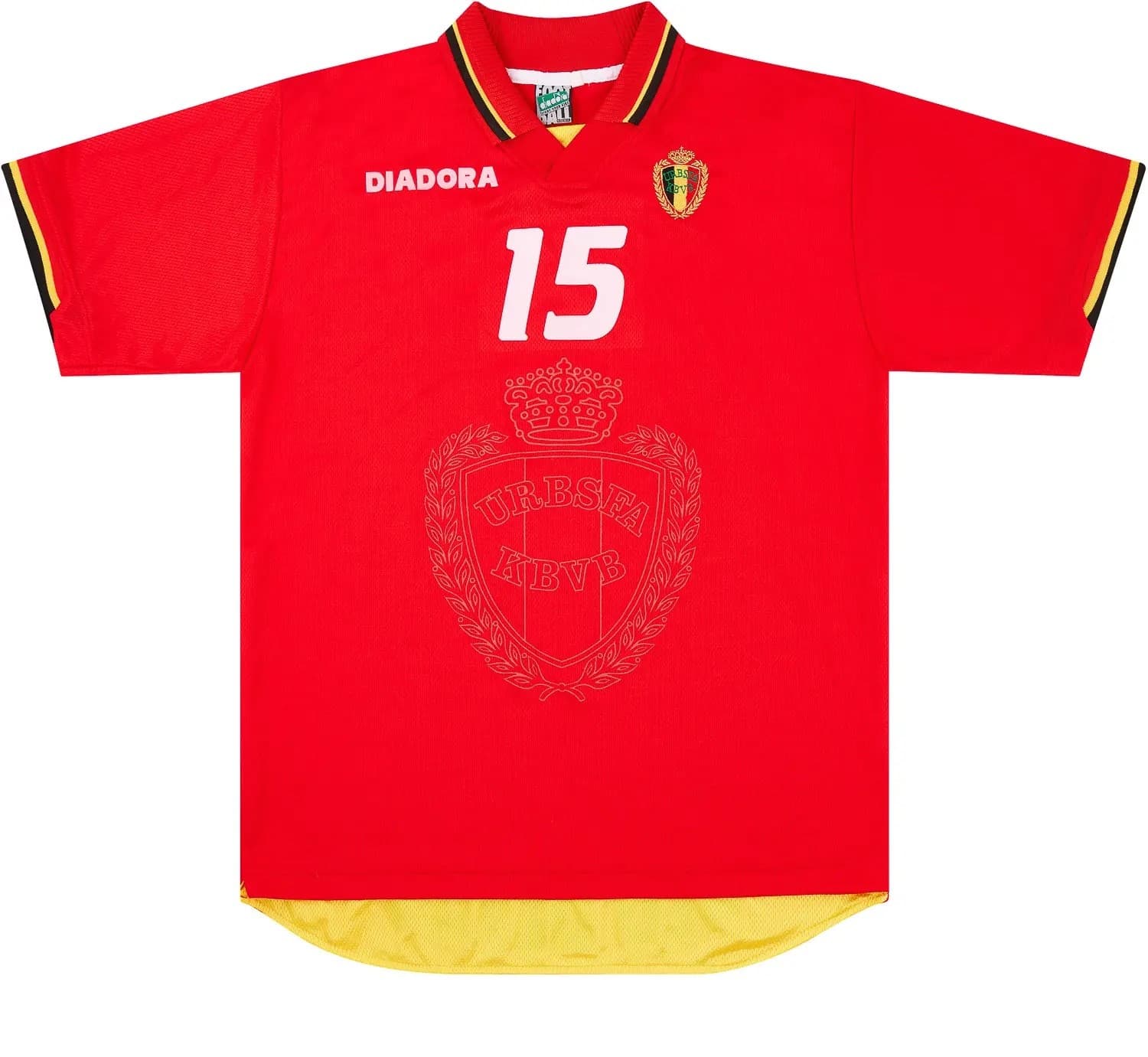 Belgium 1996 home kit