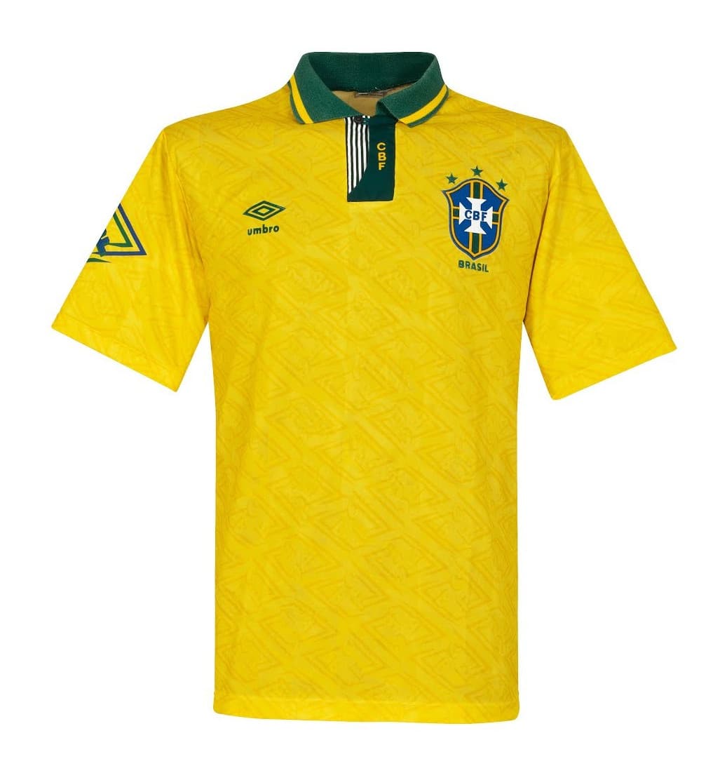 Brazil 1992-93 home kit