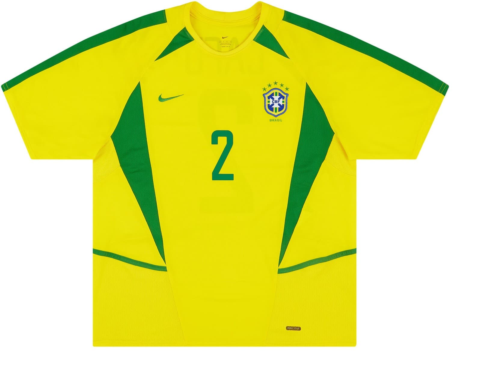 Brazil 2002 home kit