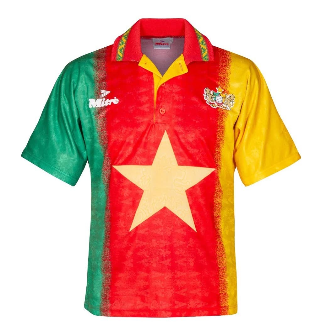 Cameroon 1994-95 home kit