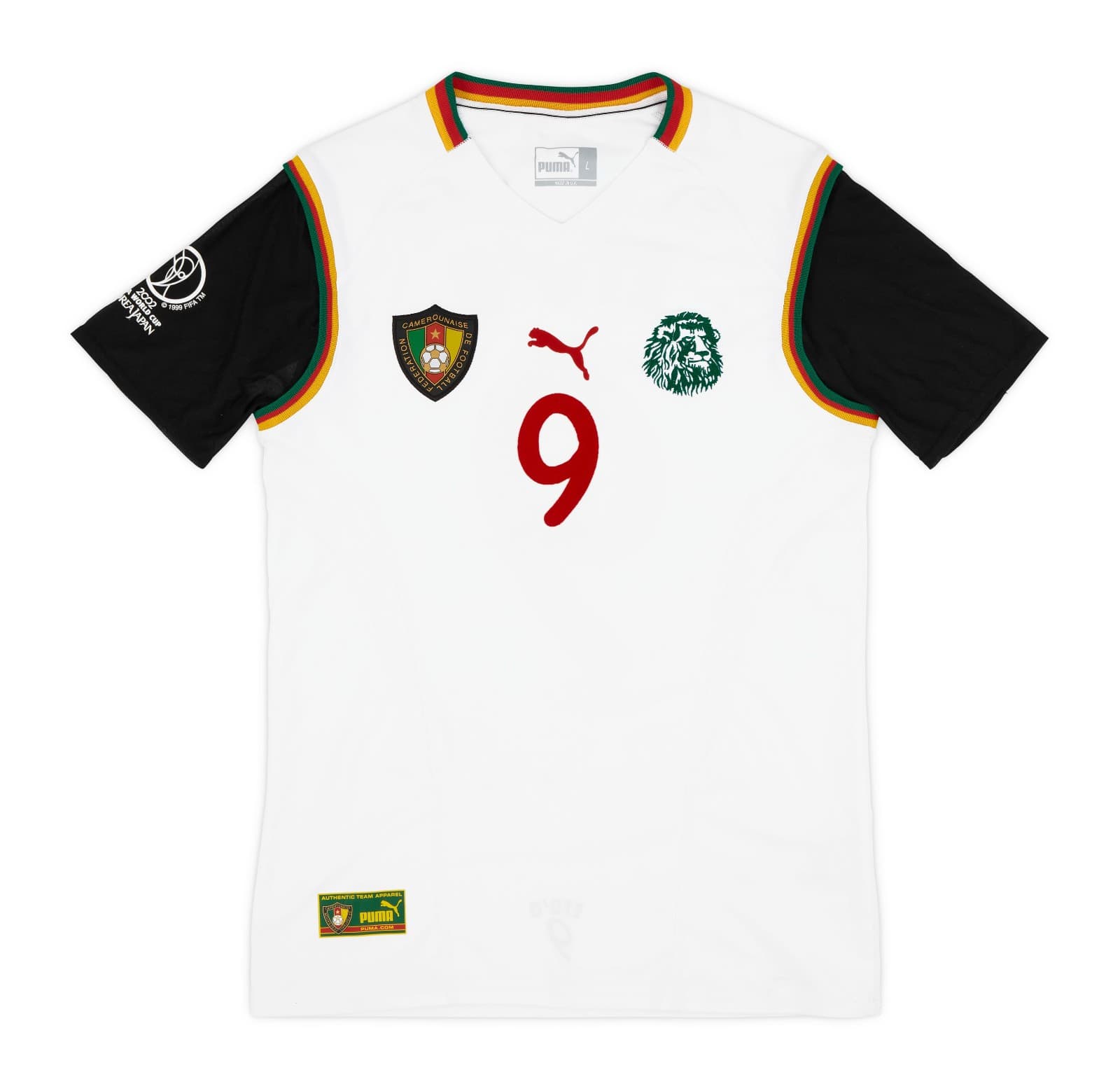 Cameroon 2002 away kit