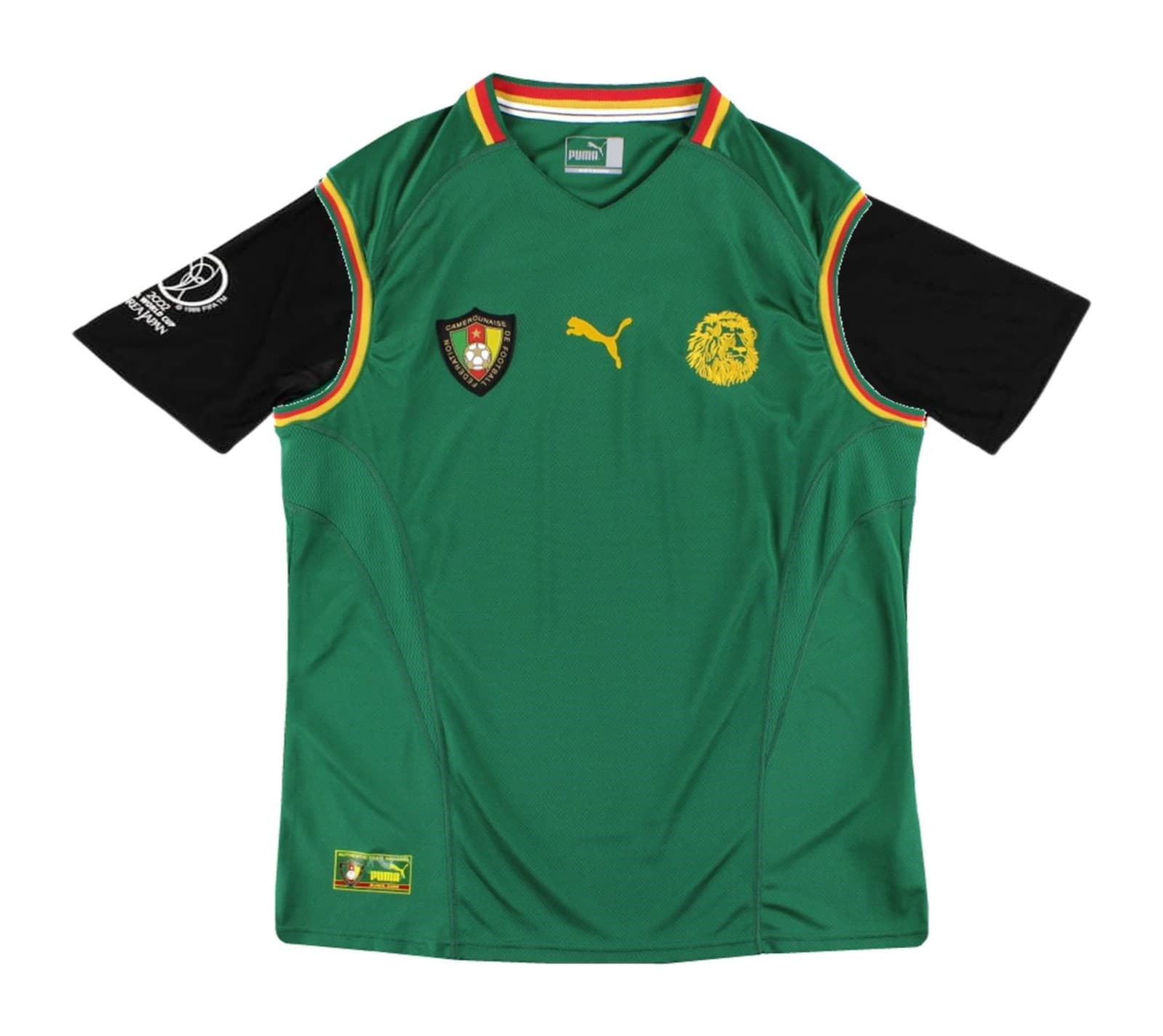 Cameroon 2002 home kit