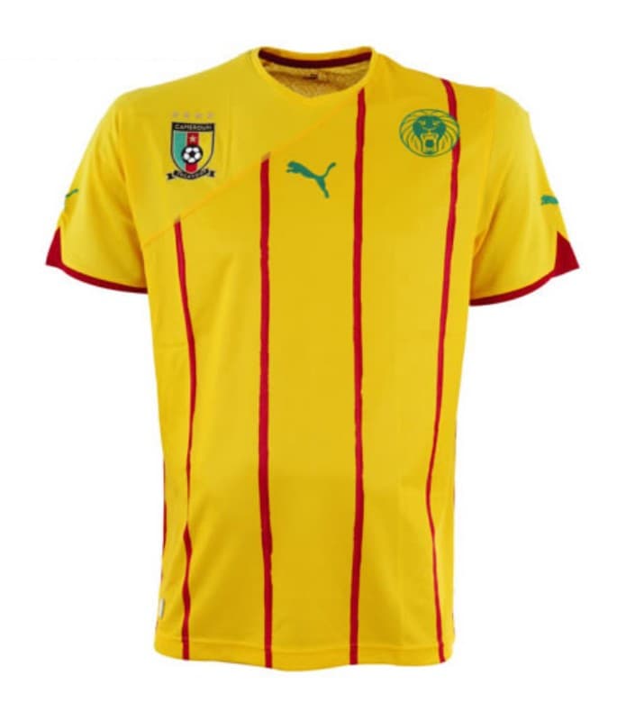 Cameroon 2010 away kit