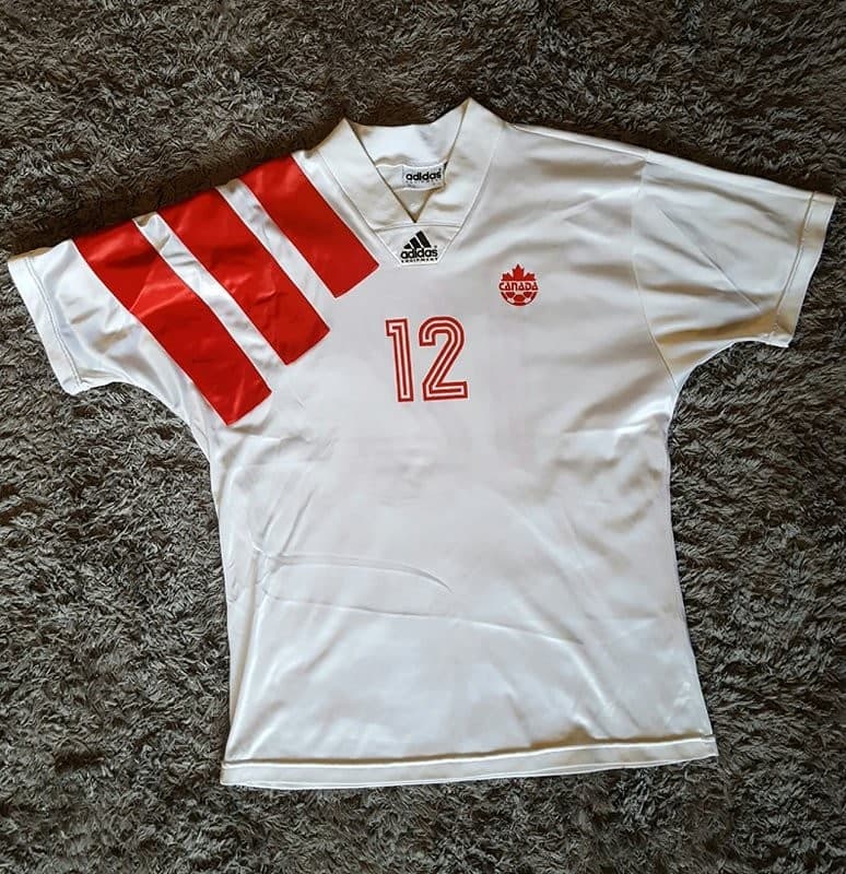 Canada 1992 away kit