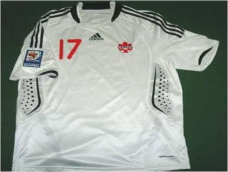 Canada 2008 away kit