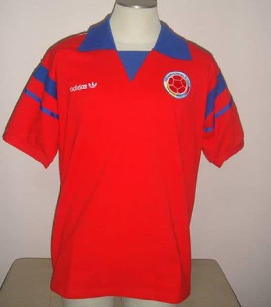 Colombia 1988 away kit