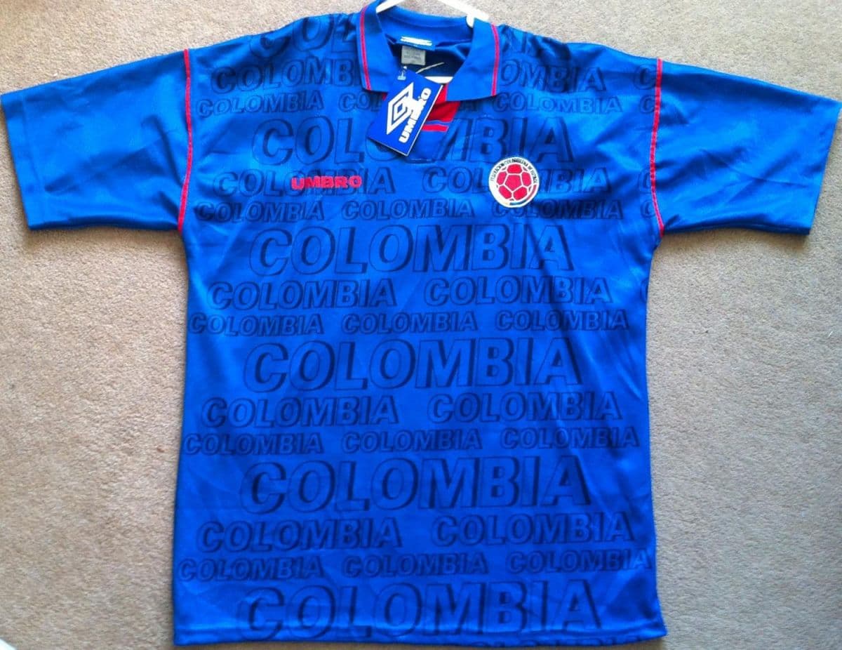 Colombia 1995 away kit