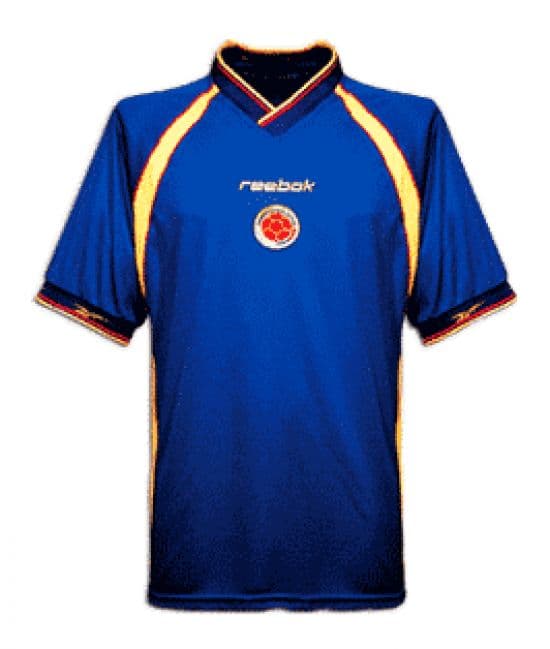 Colombia 2001 away kit