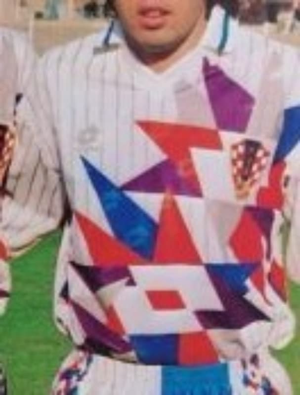 Croatia 1992 away kit
