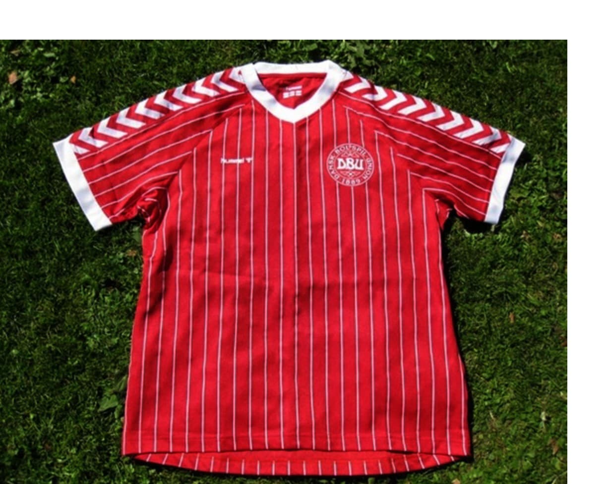 Denmark 1982 home kit