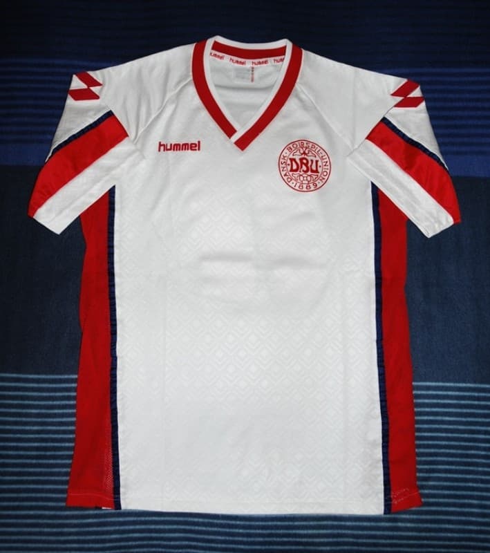 Denmark 1990 away kit