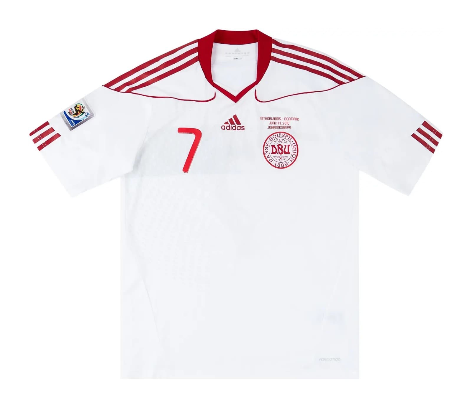Denmark 2010 away kit