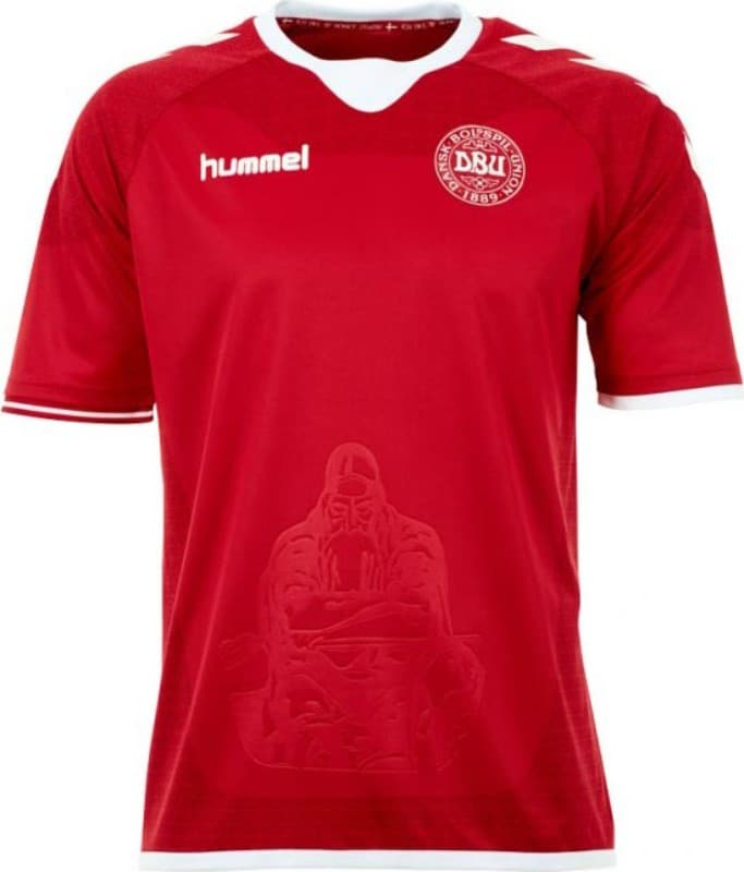 Denmark 2016-17 home kit