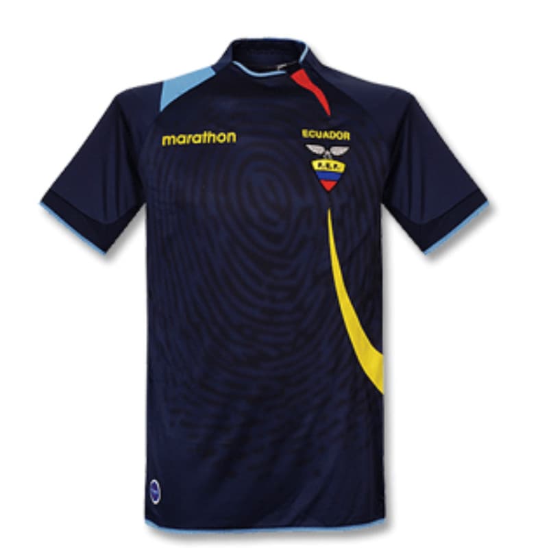 Ecuador 2007 away kit