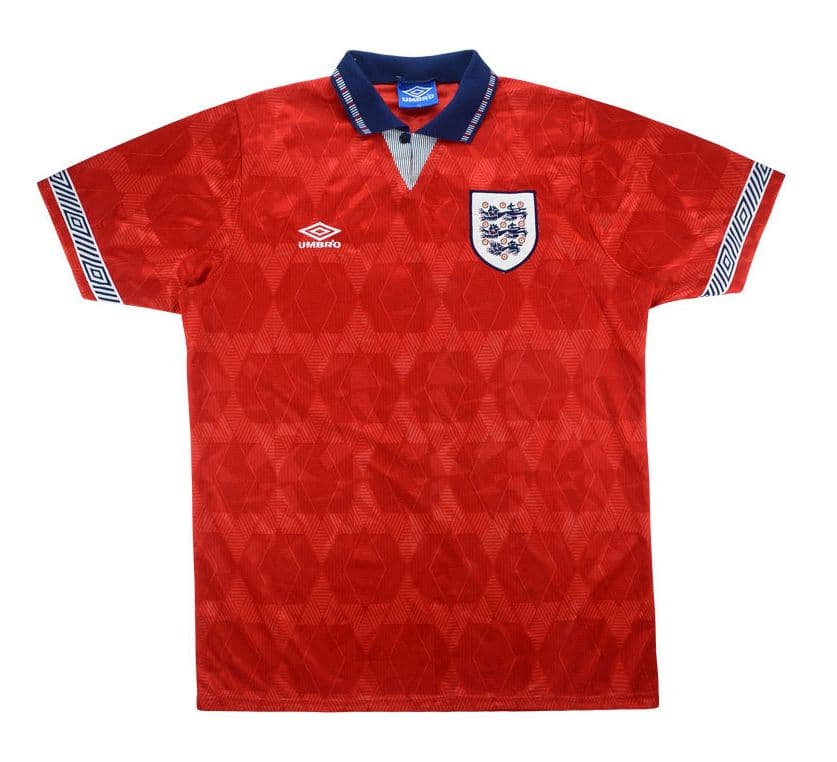 England 1992 away kit