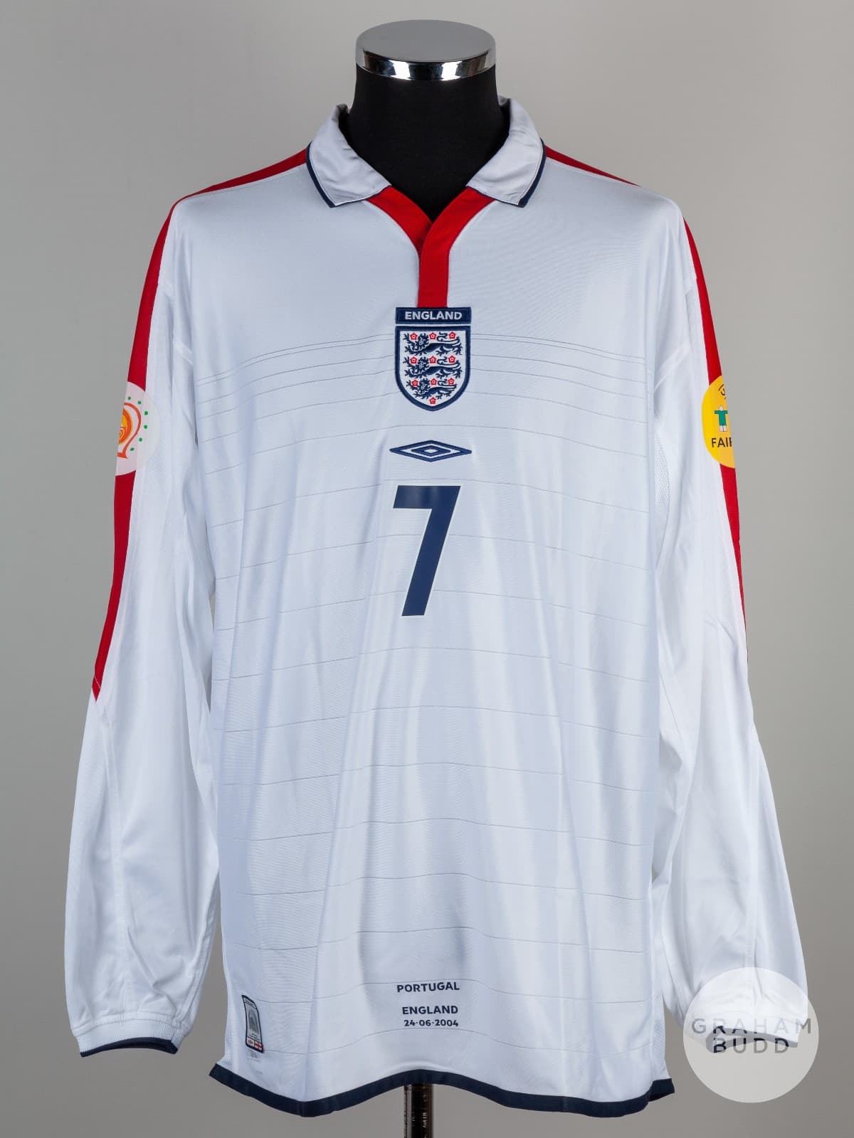 England 2004 home kit