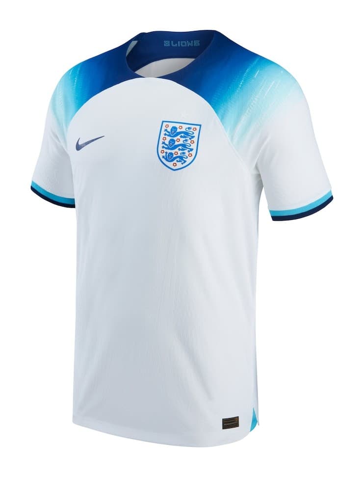 England 2022 home kit