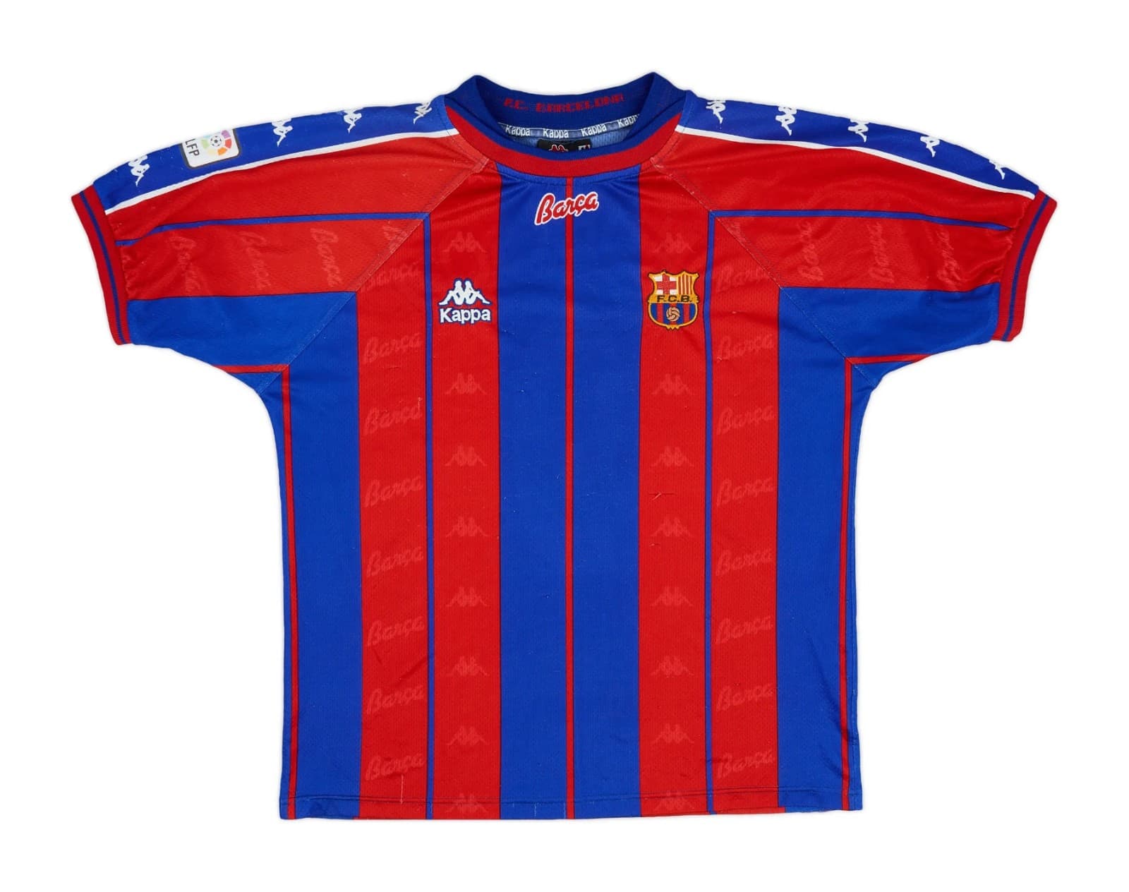 FC Barcelona 1997-1998 home kit