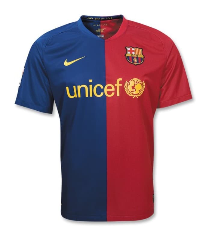 FC Barcelona 2008-2009 home kit