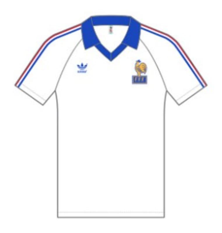 France 1979 away kit