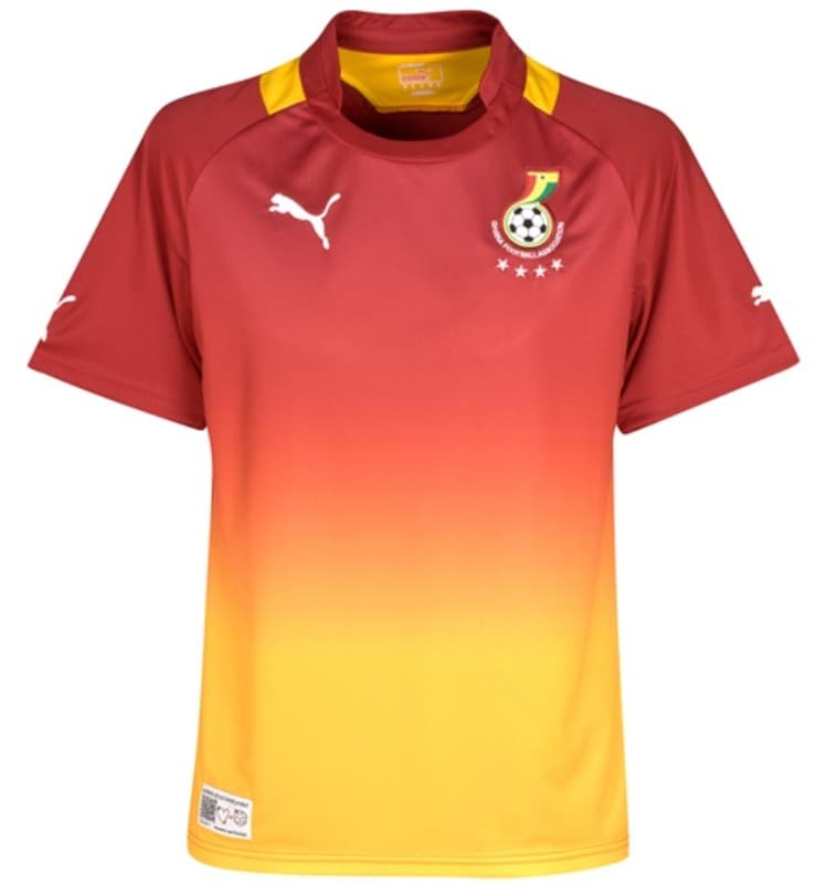 Ghana 2012 away kit