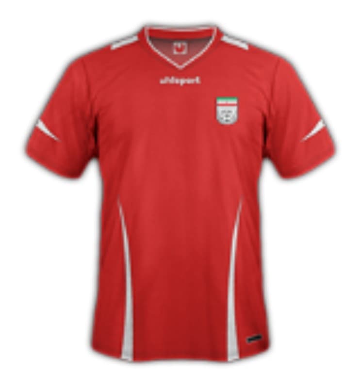 Iran 2011 away kit