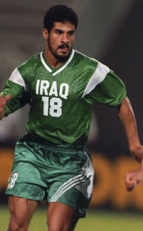 Iraq 1990 away kit
