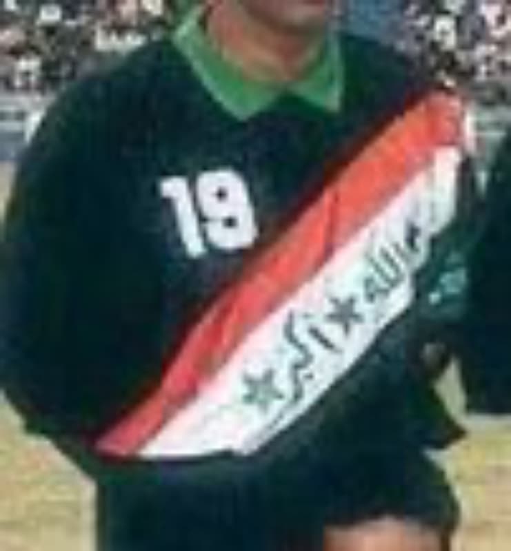 Iraq 1997 away kit