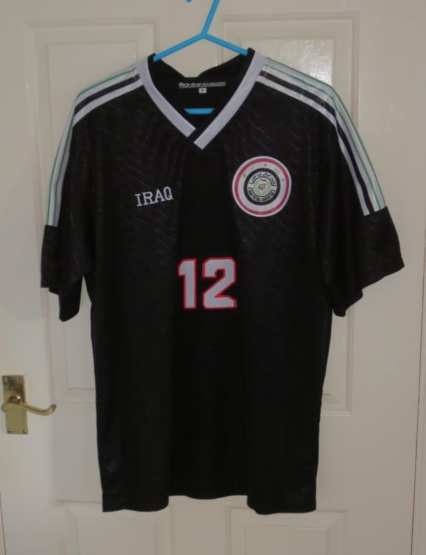 Iraq 2002 away kit
