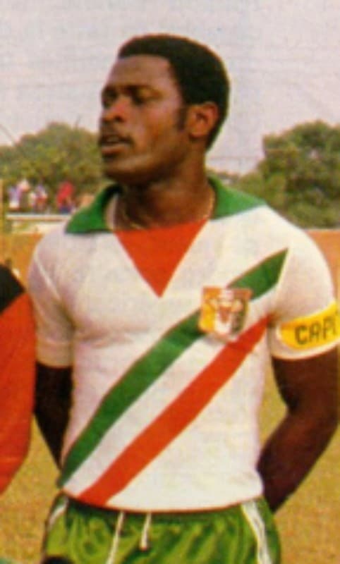 Ivory Coast 1977 away kit