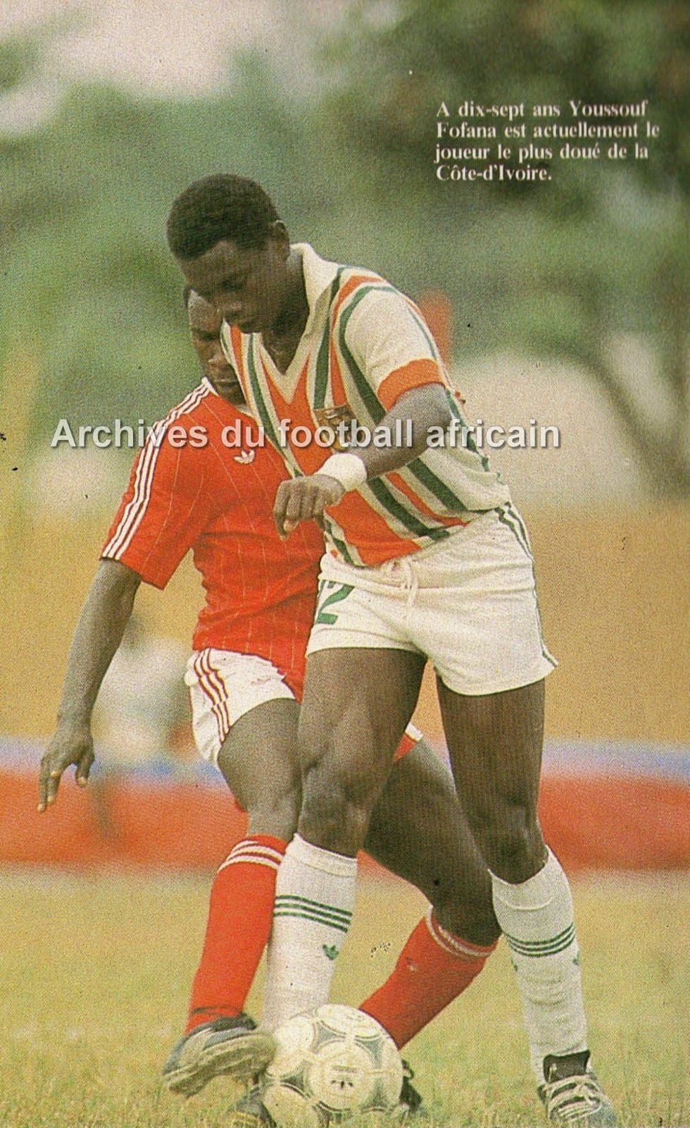 Ivory Coast 1982 home kit