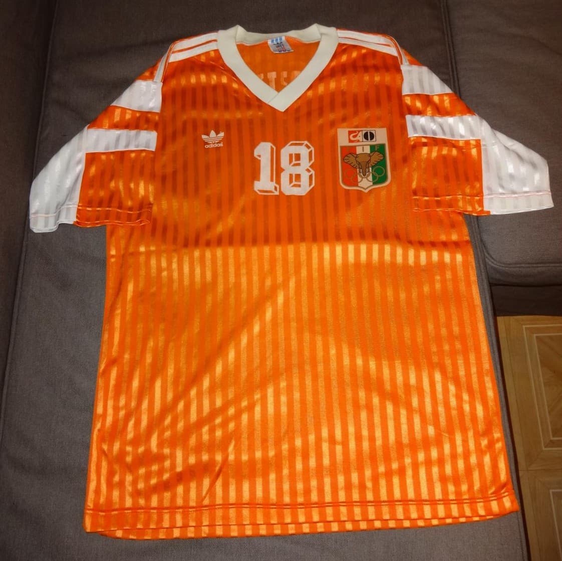 Ivory Coast 1991 home kit