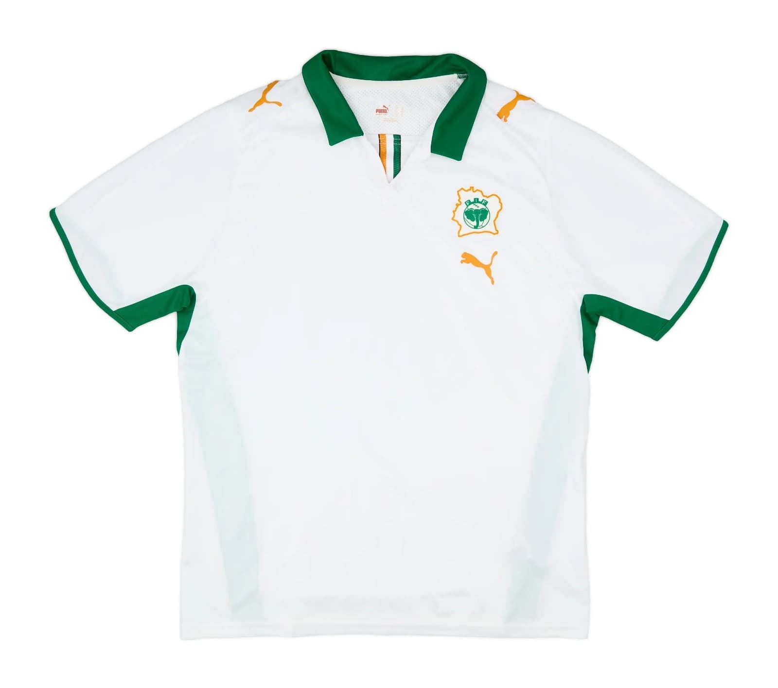 Ivory Coast 2008 away kit