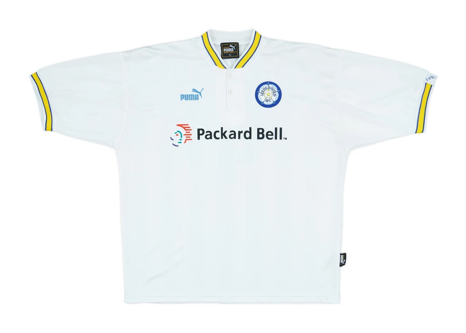 Leeds United 1996-1998 home kit