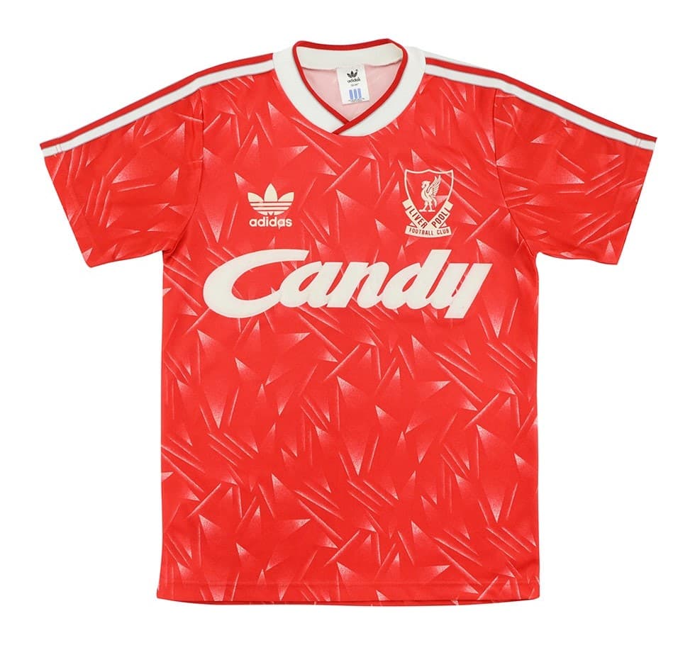 Liverpool FC 1989-1991 home kit
