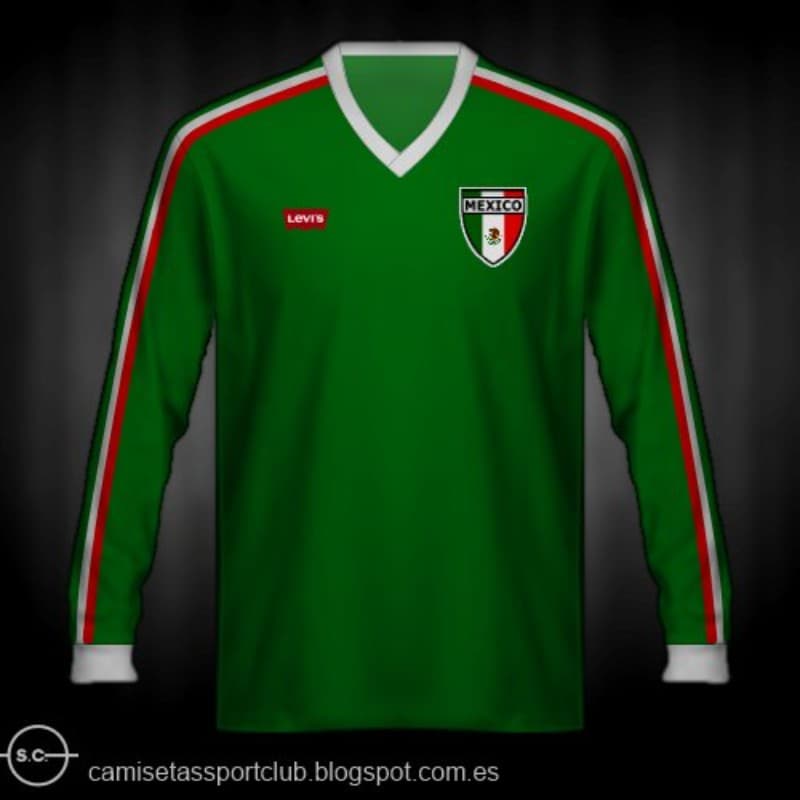 Mexico 1978 home kit